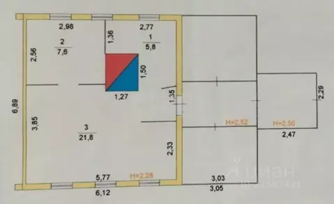 2-к кв. Удмуртия, Завьяловский район, д. Русский Вожой Лесническая ...