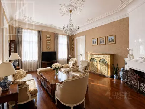 5-к кв. Москва пер. Романов, 3С1 (155.0 м)