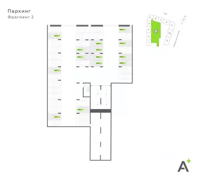 Гараж в Санкт-Петербург пос. Шушары, Олл Ин 3.0 жилой комплекс (13 м)