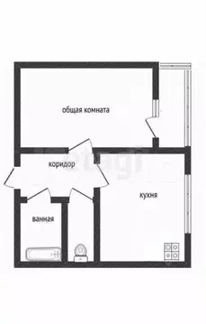 1-комнатная квартира: Дубовое, Успешная улица, 1 (38.8 м)