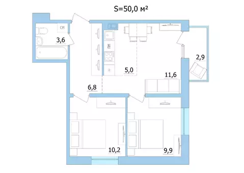 3-к кв. Карелия, Петрозаводск Старая Кукковка тер., Старая Кукковка-3 ...