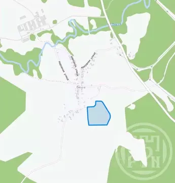 Участок в Ленинградская область, Тихвинский район, Горское с/пос, д. ...