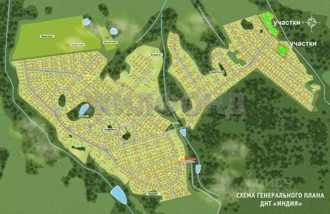 Участок в Новосибирская область, Мошковский район, Индия кп, ...