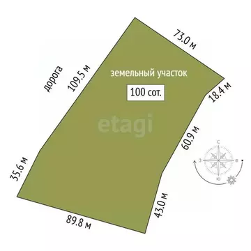 Участок в Мордовия, Лямбирский район, Берсеневское с/пос, пос. ...