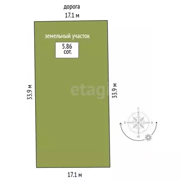 Участок в Ростовская область, Аксайский район, Большелогское с/пос, ...