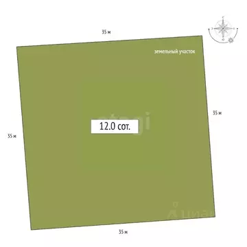 Участок в Алтайский край, Советский район, с. Платово ул. Мира (12.0 ...