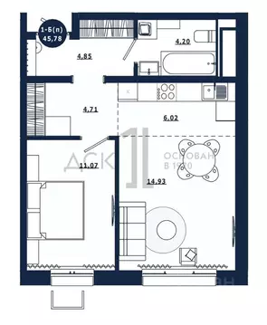 1-к кв. Ханты-Мансийский АО, Сургут 39-й мкр, Крылов жилой комплекс ...