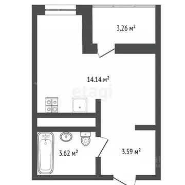 Студия Тюменская область, Тюменский муниципальный округ, д. Патрушева ...