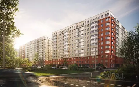 3-к кв. Ленинградская область, Мурино Всеволожский район,  (66.25 м)