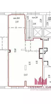 Помещение свободного назначения в Москва просп. Прокшинский, 5 (69 м)