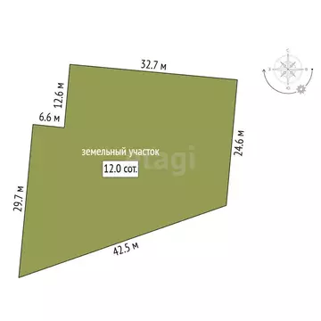 Участок в Лопухинское сельское поселение, коттеджный посёлок Золотой ...