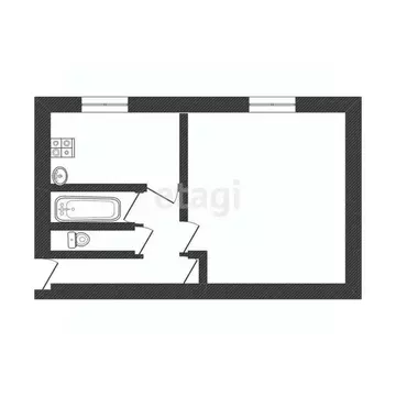 1-к кв. Смоленская область, Дорогобужский муниципальный округ, ...