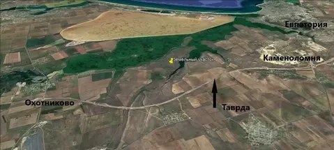 Участок в Крым, Сакский район, с. Охотниково ул. Шевченко (290.0 сот.)