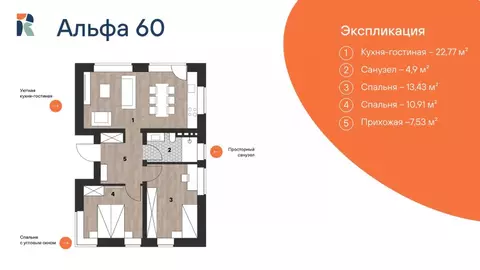 Дом в Московская область, Клин городской округ, Рига Холидэй кп  (60 ...