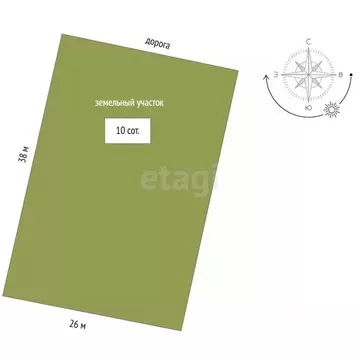 Участок в Коми, Сыктывдинский район, с. Выльгорт, Помидор СДТ проезд ...