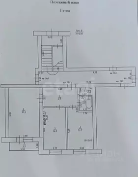 2-к кв. Краснодарский край, Темрюк ул. Анджиевского (65.0 м)
