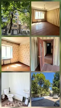 2-к кв. Ростовская область, Ростов-на-Дону Ворошиловский просп. (53.0 ...