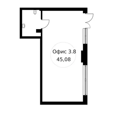 Офис (45.08 м)