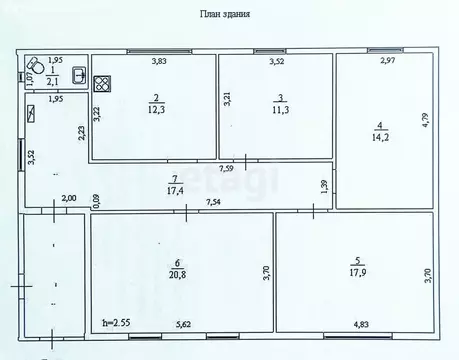 Дом в Ясашная Ташла, Заводская улица (107 м)