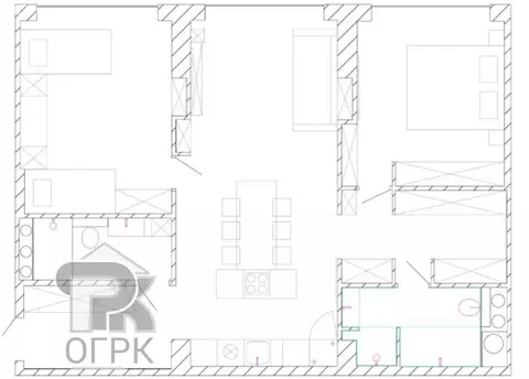 3-комнатная квартира: Москва, Шмитовский проезд, 39к6 (82 м)