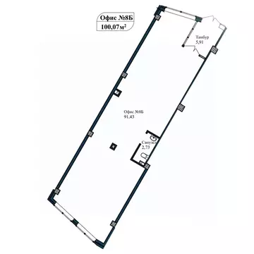 Торговая площадь в Севастополь ул. Летчиков, 10 (98 м)