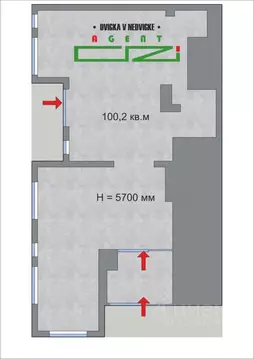 Торговая площадь в Свердловская область, Екатеринбург ул. Академика ...