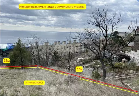 Участок в Крым, Ялта муниципальный округ, Парковое пгт  (6.0 сот.)
