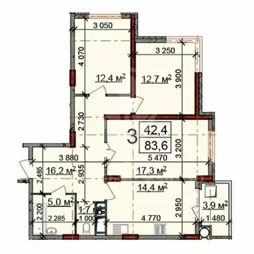 3-комнатная квартира: Рязань, район Песочня, Васильевская улица, 7 ...