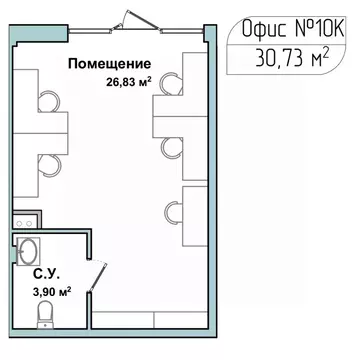 Помещение свободного назначения в Севастополь ул. Летчиков, 10к4 (31 ...