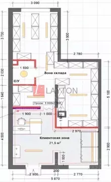 Торговая площадь в Московская область, Раменское 8с4 (58 м)