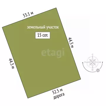 Участок в Вологодская область, Череповец 161-й мкр,  (9.0 сот.)