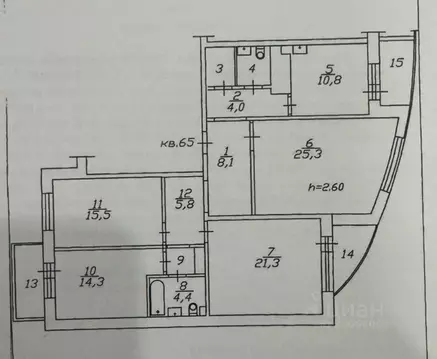 4-к кв. Красноярский край, Красноярск Ястынская ул., 15А (115.8 м)