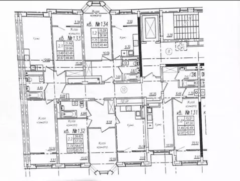 1-к кв. Тамбовская область, Тамбов Пахотная ул., 16 (40.5 м)