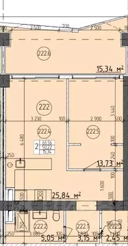 2-к кв. Севастополь ул. Парковая, 5 (65.56 м)