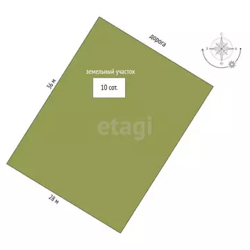 Участок в Симферопольский район, село Мирное (10 м)