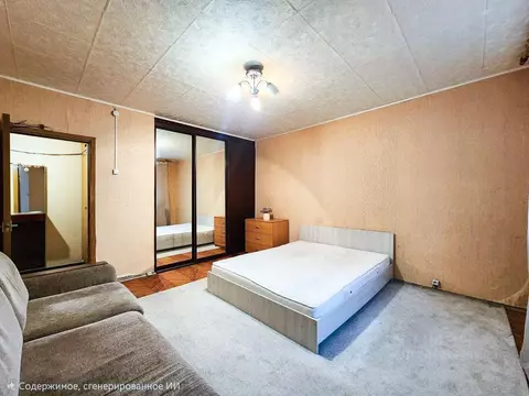 Квартира, 1 комната, 39.1 м