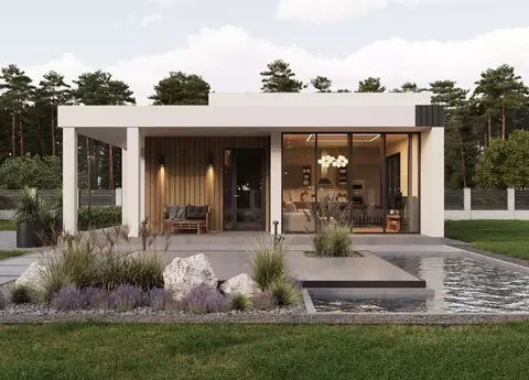 Коттедж в Ленинградская область, Выборгский район, Первомайское с/пос, ...