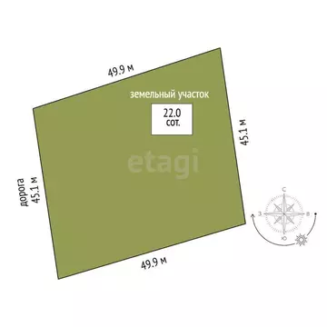 Участок в Московская область, Раменский муниципальный округ, СНТ ...