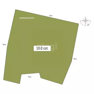 Участок в Алтай, Чемальский район, с. Аюла Центральная ул., 22 (10.0 ...