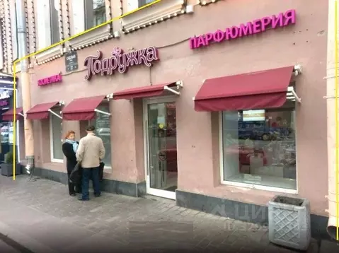 Помещение свободного назначения в Санкт-Петербург Садовая ул., 27 (130 ...