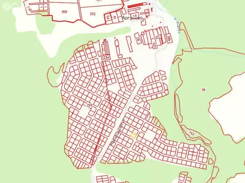 Участок в городской округ Калуга, деревня Аргуново (14 м)