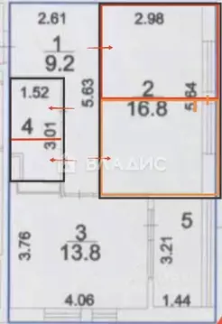 1-к кв. Московская область, Ивантеевка Пушкинский городской округ, ...