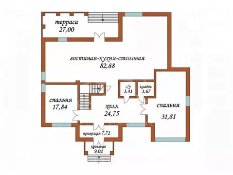 Дом в Москва, район Троицк, хутор Ильичёвка, КП Новая Ильичёвка (565 ...