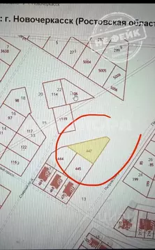 Участок в Ростовская область, Новочеркасск проезд Славный (7.0 сот.)