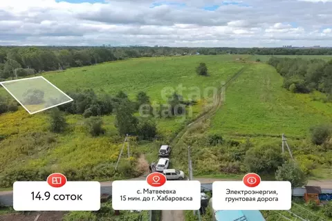 Участок в Хабаровский край, Хабаровский район, Тополевское с/пос, с. ...