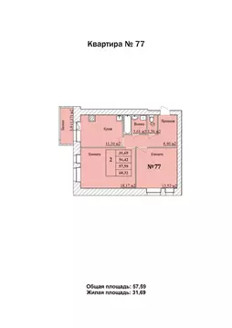 2-к кв. Ярославская область, Ярославль Уютный Квартал жилой комплекс ...