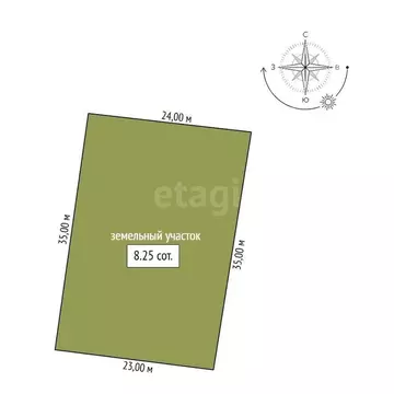 Участок в Амурская область, Благовещенск Заводская ул., 44 (8.25 сот.)