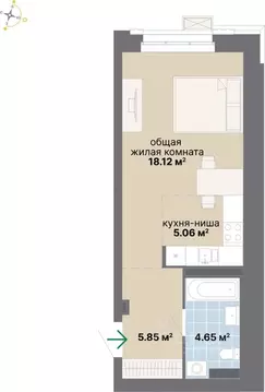 Студия Свердловская область, Екатеринбург Южный жилрайон, Лайв жилой ...