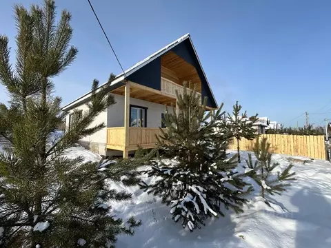 Дом в Иркутская область, Иркутский муниципальный округ, д. Куда пер. ...