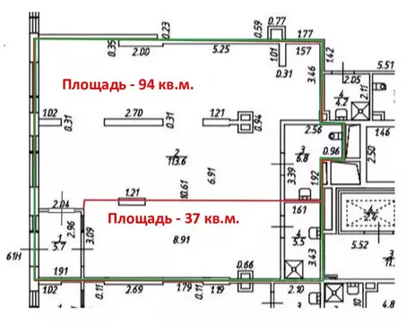 Помещение свободного назначения в Санкт-Петербург пос. Шушары, ул. ...